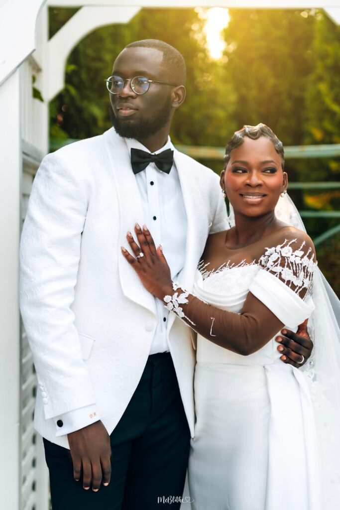 A Bride and groom portrait