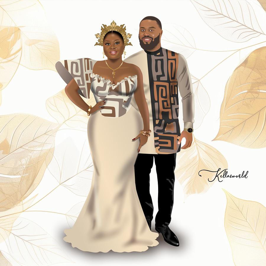 A caricature portrait