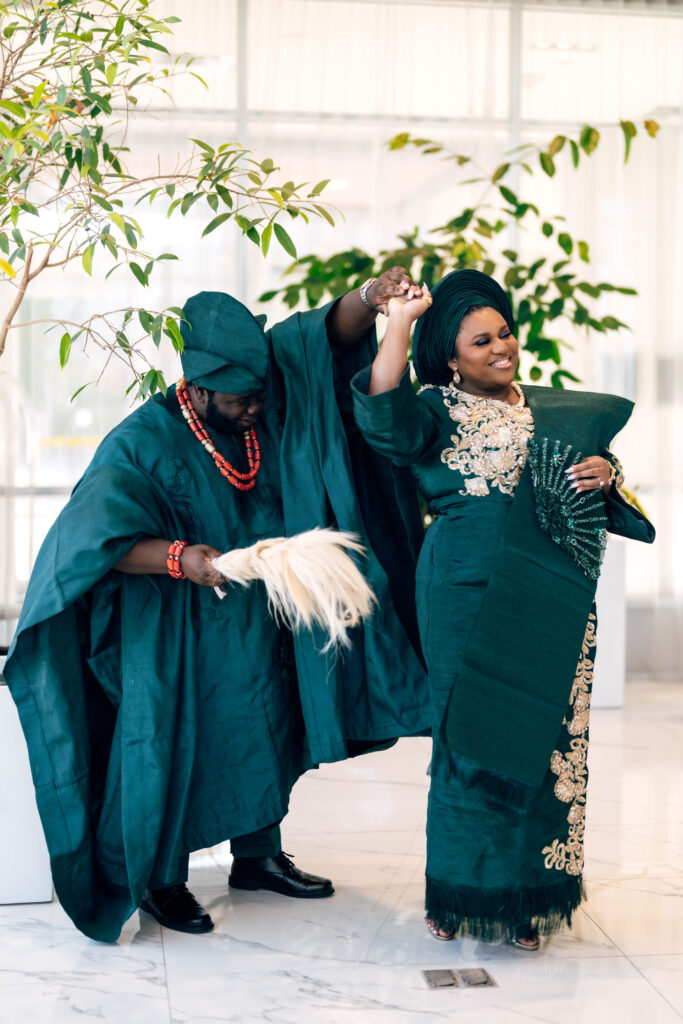 Nigerian Yoruba traditional wedding in Toronto Ontario Canada